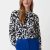 Bluse mit All-over-Print