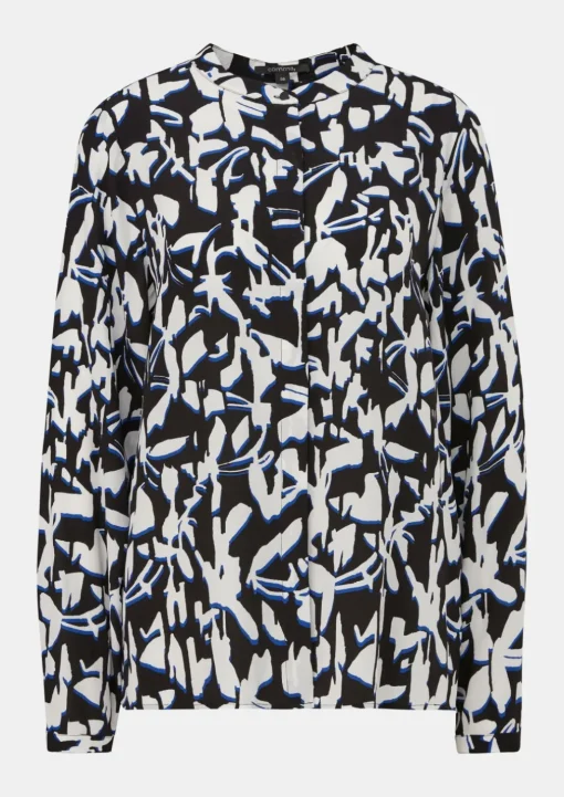 Bluse mit All-over-Print