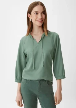Bluse mit Raglan-Ärmeln