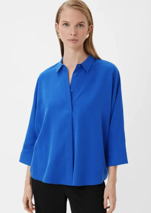 Bluse mit 3/4-Ärmeln
