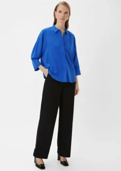 Bluse mit 3/4-Ärmeln