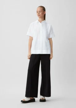 Bluse mit Stickerei-Detail