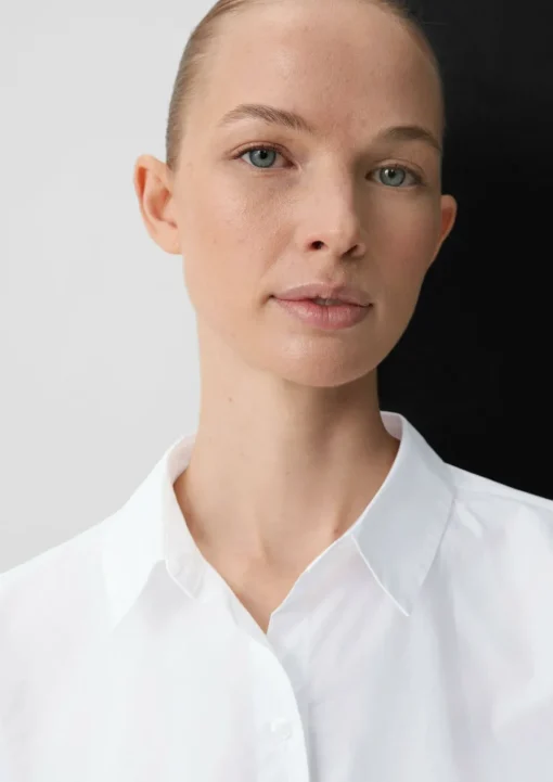 Bluse mit Stickerei-Detail