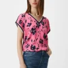 Blusenshirt aus Viskosemix