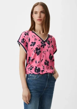 Blusenshirt aus Viskosemix