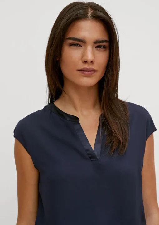 Blusenshirt aus Viskosemix