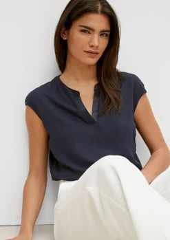 Blusenshirt aus Viskosemix