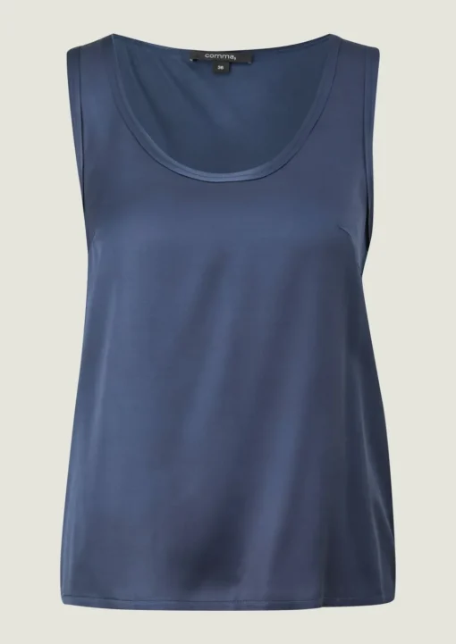 Blusenshirt im Fabricmix