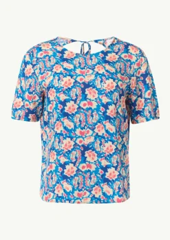 Blusenshirt mit Cut-out