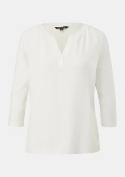 Blusenshirt mit Tunika-Ausschnitt