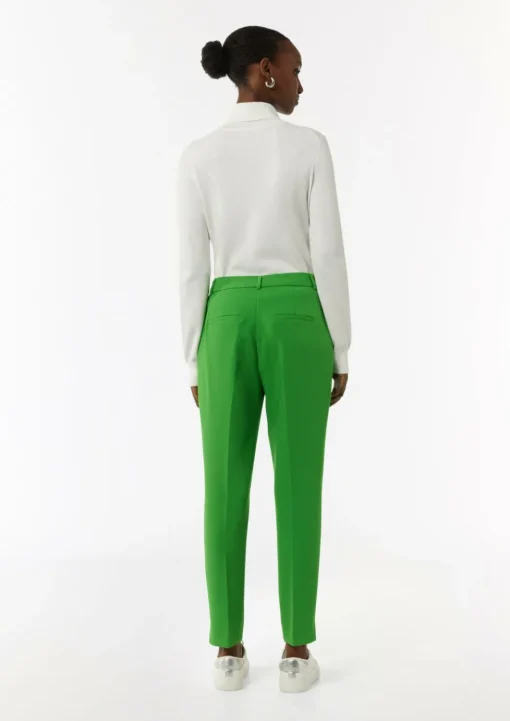 Business-Hose mit geschlitztem Saum