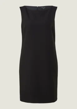 Businesskleid mit Fischgrat-Muster
