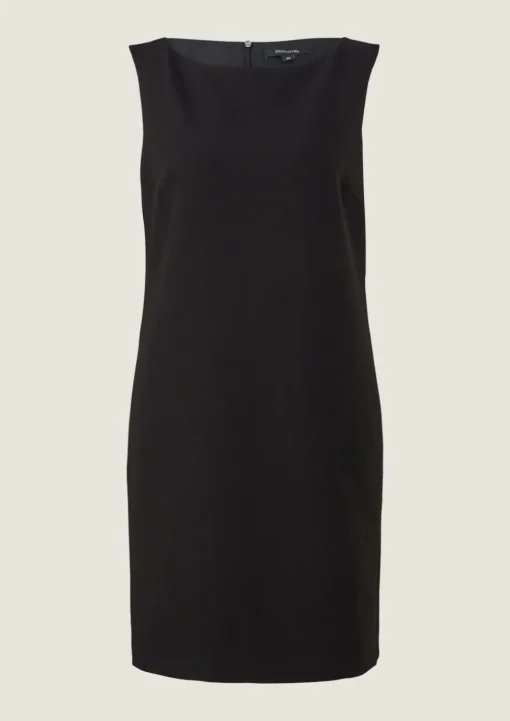 Businesskleid mit Fischgrat-Muster