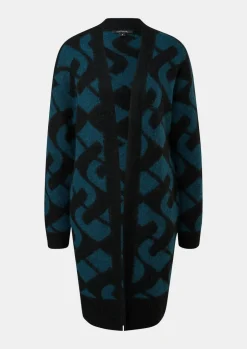 Cardigan aus Alpakamix mit Wolle