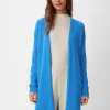 Cardigan aus Rippstrick