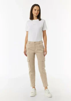 Cargohose mit schmal zulaufendem Bein