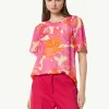 Chiffon-Bluse mit blickdichtem Futter