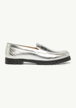 Chunky-Loafer aus Echtleder