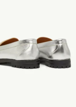 Chunky-Loafer aus Echtleder