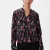 Crêpe-Bluse aus Viskose
