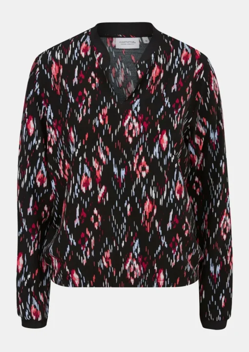 Crêpe-Bluse aus Viskose