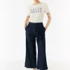 Culotte aus Lyocellmix mit Bindegürtel
