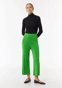 Culotte mit Rippstruktur