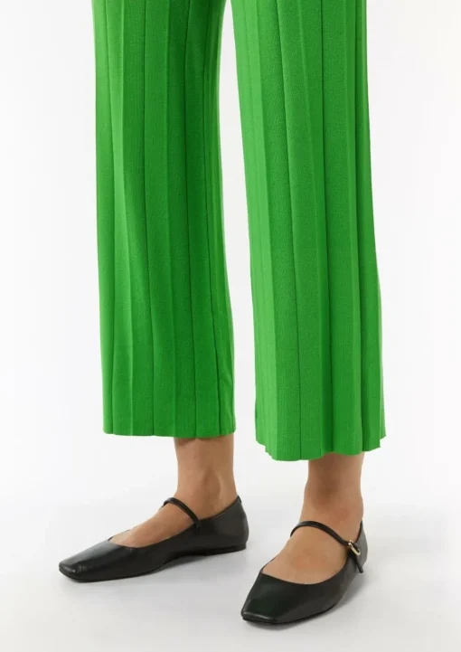 Culotte mit Rippstruktur