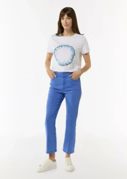 Denim mit Flared Leg