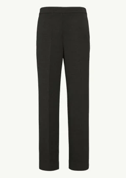 Elastische Jersey-Hose mit Bügelfalte