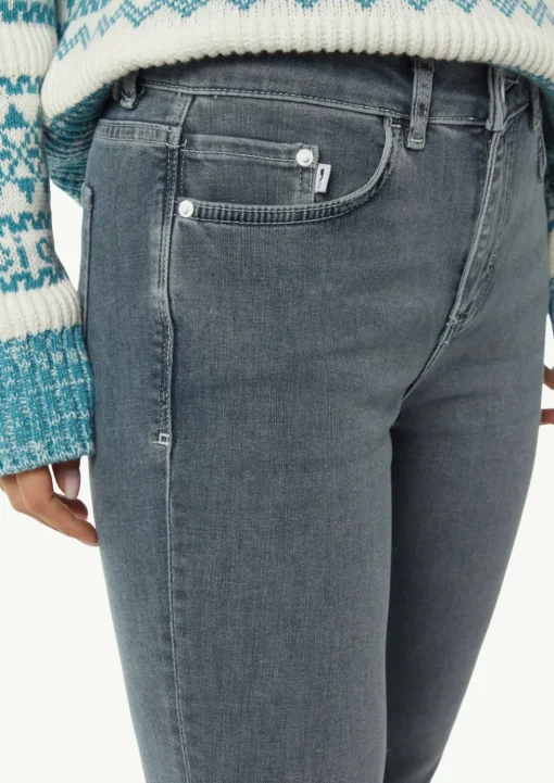 Elastische Skinny Jeans mit Waschung