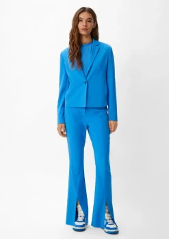 Elastischer Blazer aus Viskosemix