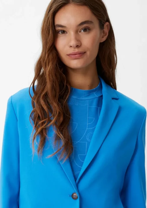 Elastischer Blazer aus Viskosemix