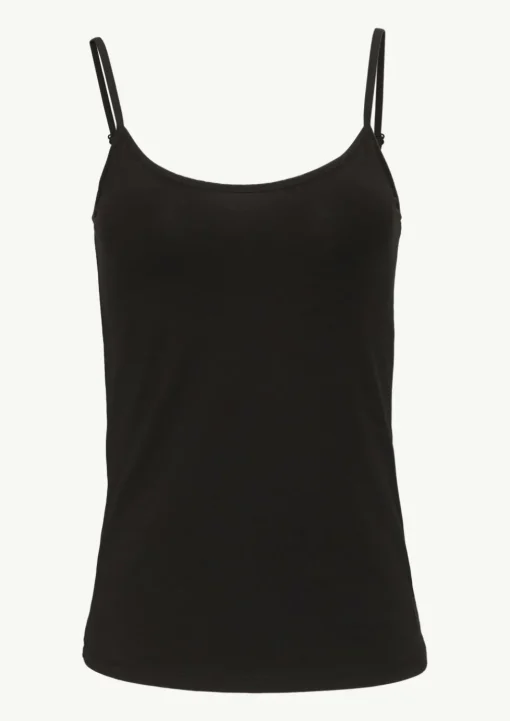 Elastisches Jerseytop im Slim Fit