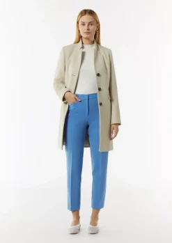 Elegante Hose mit Riegel und Knopf