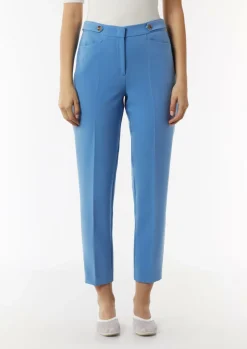 Elegante Hose mit Riegel und Knopf