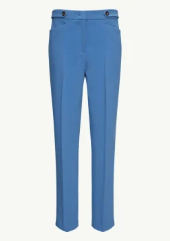 Elegante Hose mit Riegel und Knopf