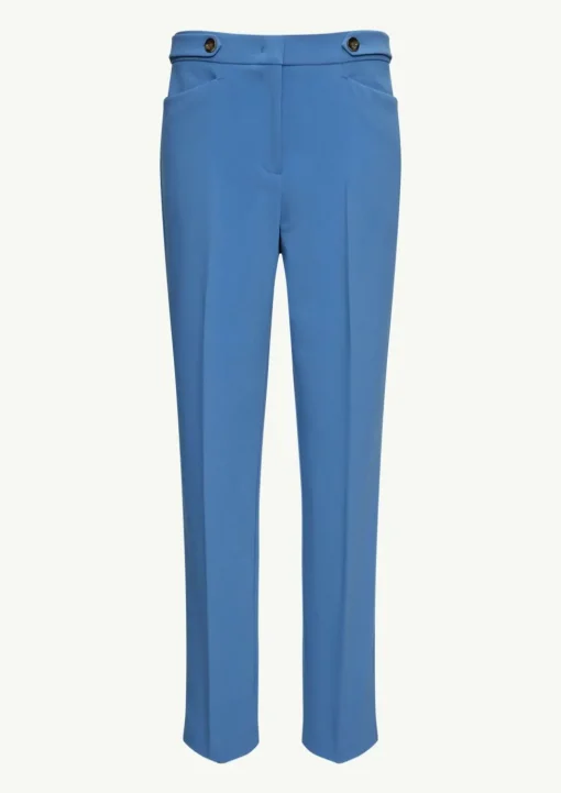 Elegante Hose mit Riegel und Knopf