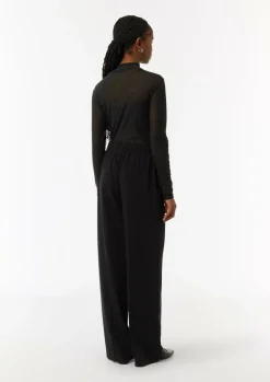 Elegante Stoffhose mit Bindeband