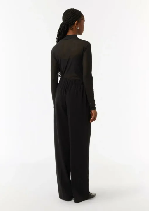 Elegante Stoffhose mit Bindeband