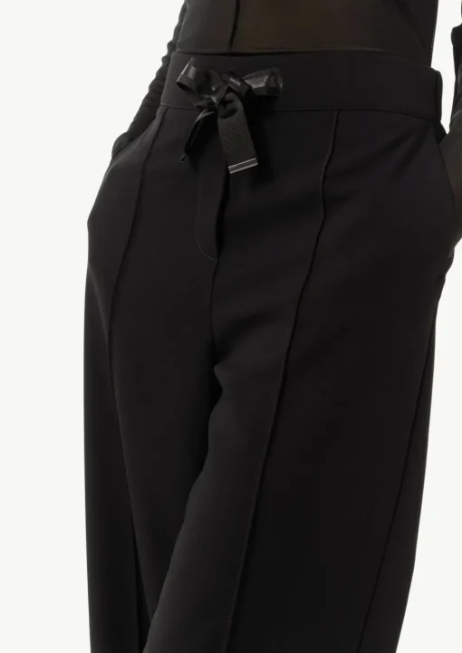 Elegante Stoffhose mit Bindeband