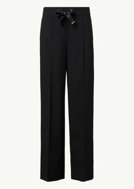 Elegante Stoffhose mit Bindeband