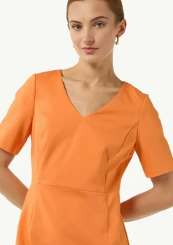 Etuikleid aus Baumwollmix