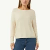 Feinstrickpullover aus Baumwoll-Viskose-Mix
