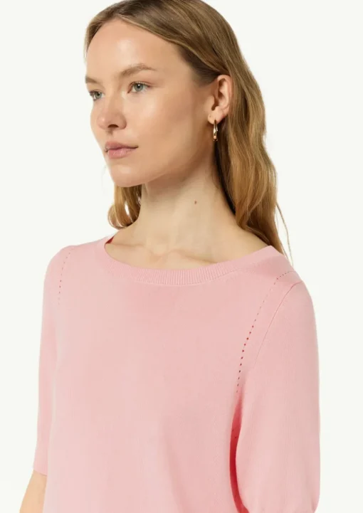 Feinstrickpullover aus Viskosemix