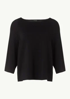 Feinstrickpullover mit weiten Ärmeln