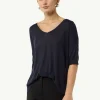 Feinstrick-Shirt aus Viskose