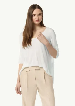 Feinstrick-Shirt aus Viskose