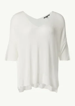Feinstrick-Shirt aus Viskose