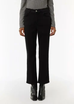 Flared-Leg-Jeans aus Baumwollstretch